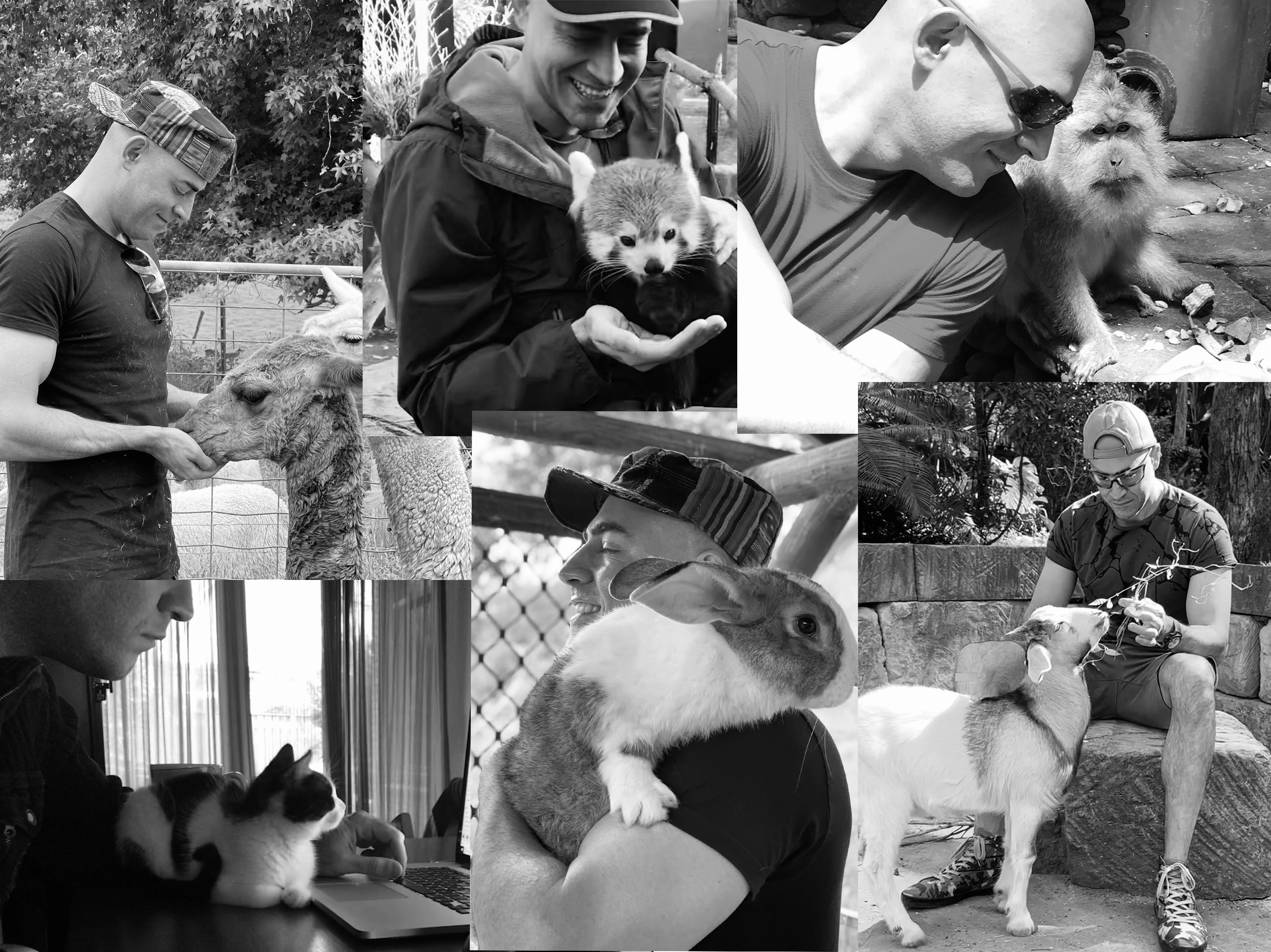 Ben taking photographs